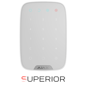 Ajax Superior KeyPad Plus - White