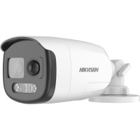 Hikvision 3K DS-2CE12KF3T-PIRXO Full time Colour Bullet Camera with PIR & Siren up to 40m White Light Distance